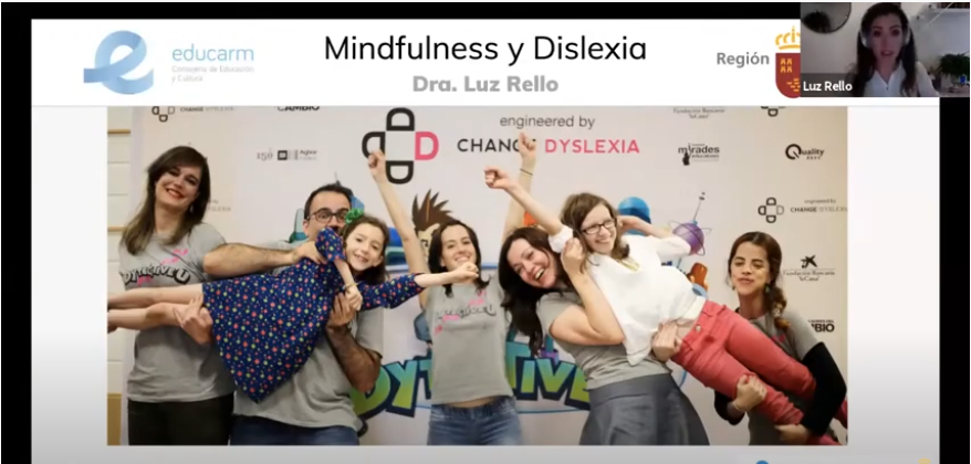 Lic. Luz Rello: “Mindfulness y dislexia.”